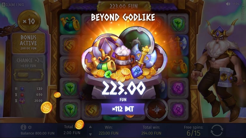 Gemhalla slot screen 5