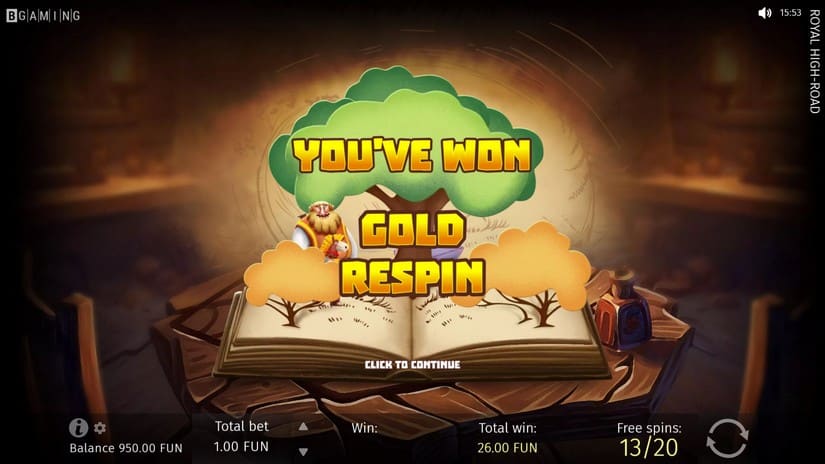 Royal High-Road slot screen 6