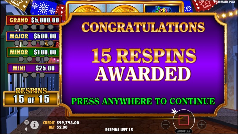 Big Juan slot screen 4