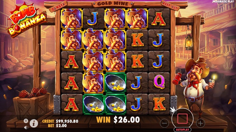 Bomb Bonanza slot screen 5