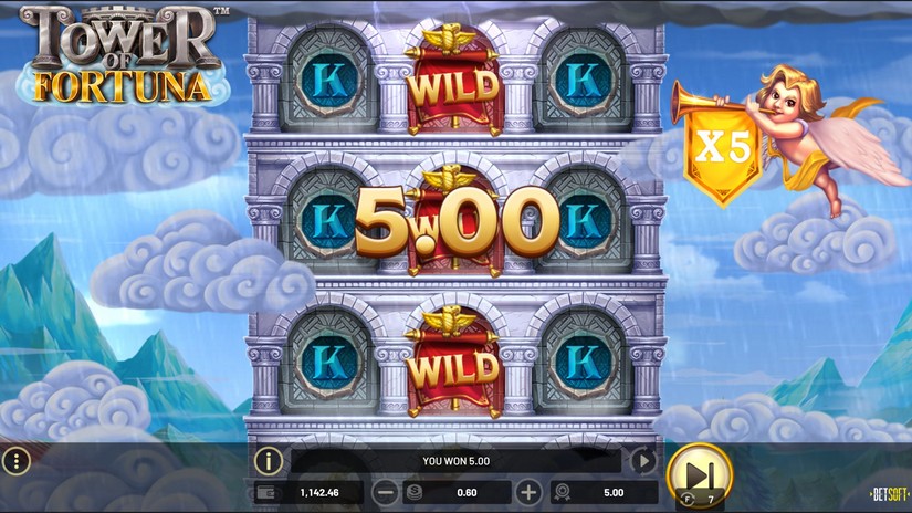 Tower of Fortuna slot screen 4