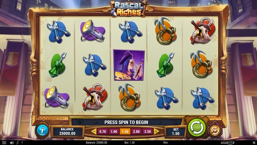 Rascal Riches slot screen 1