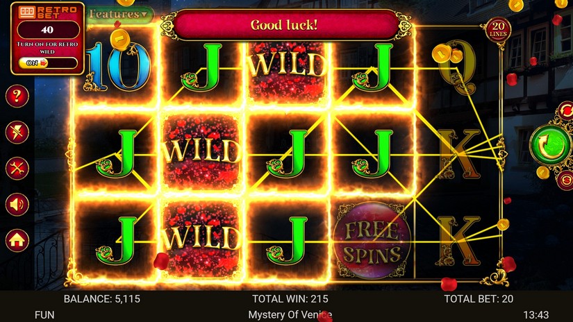 Mystery Of Venice slot screen 2