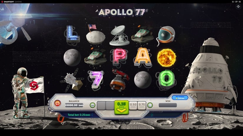 Apollo 77 slot screen 1