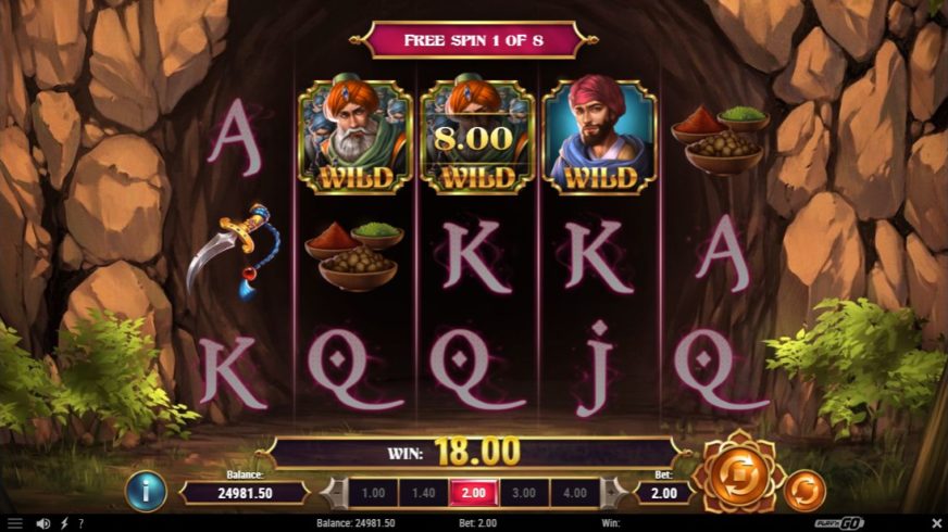 Fortunes of Alibaba slot screen 5