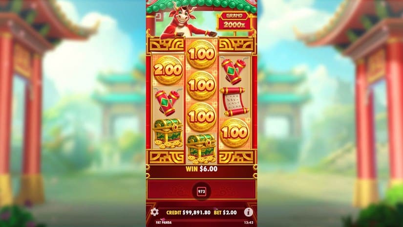 Touro Sortudo slot screen 4
