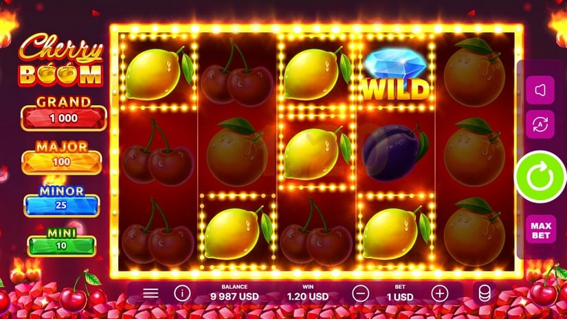 Cherry Boom slot screen 3