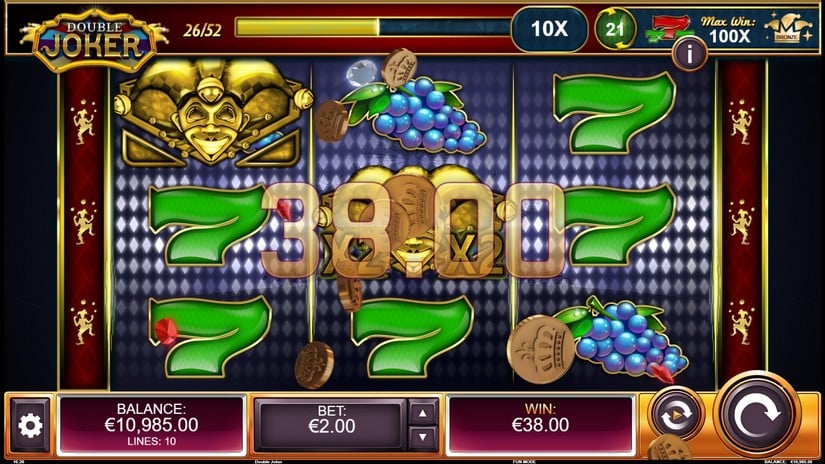 Double Joker slot screen 4