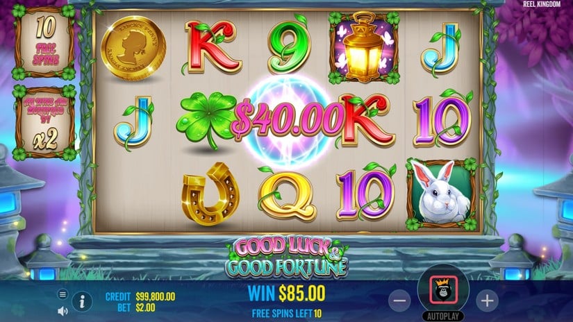 Good Luck & Good Fortune slot screen 6