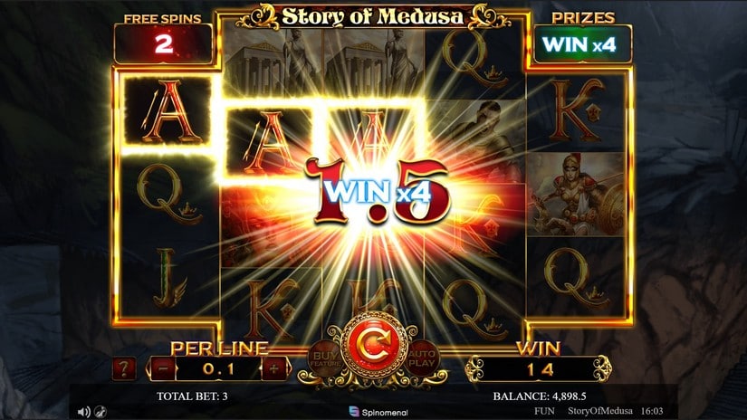 Story Of Medusa slot screen 3