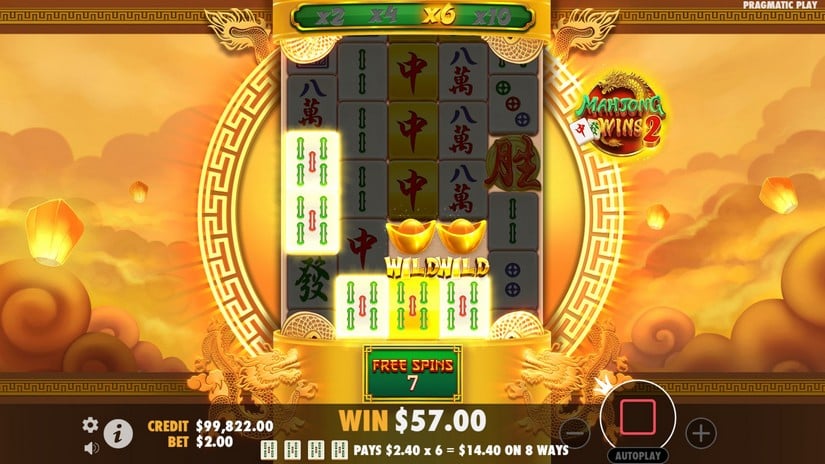 Mahjong Wins 2 slot screen 5