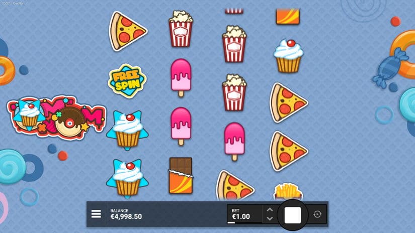 Om Nom slot screen 3