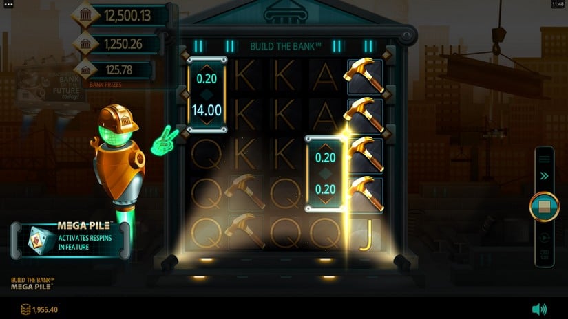 Build the Bank slot screen 3