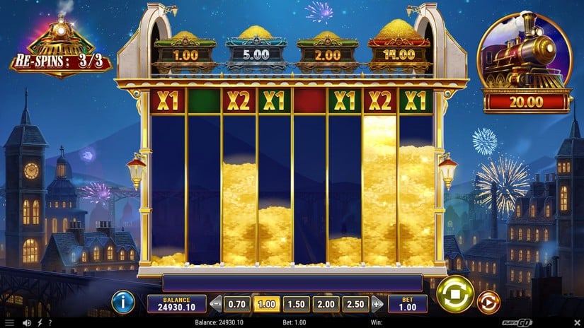 Bullion Xpress slot screen 5