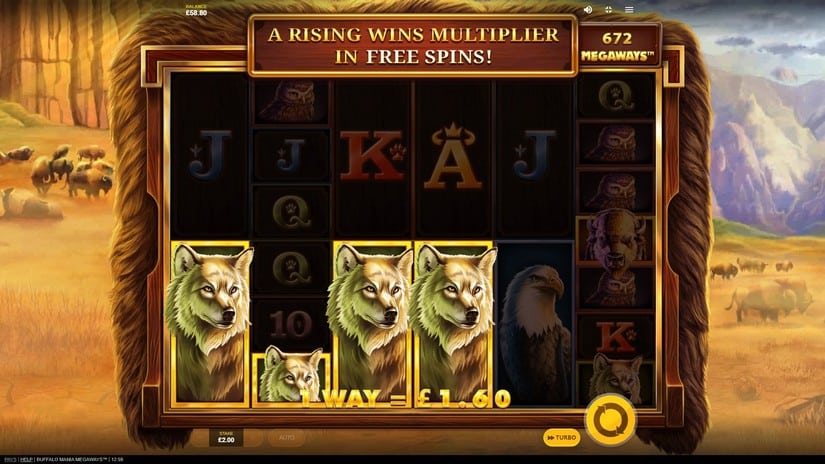 Buffalo Mania MegaWays slot screen 5