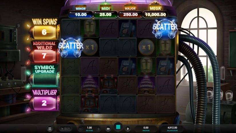 Tesla’s Invention slot screen 2