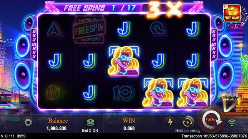 Party Night (Tada Gaming) slot screen 6
