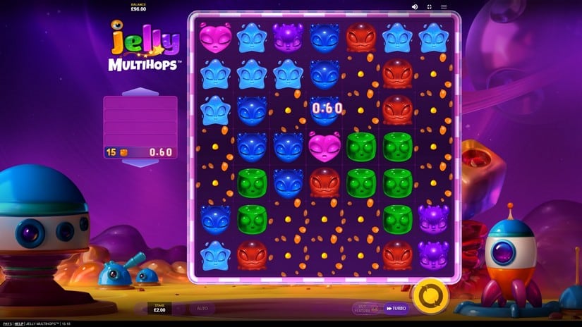 Jelly Multihops slot screen 2