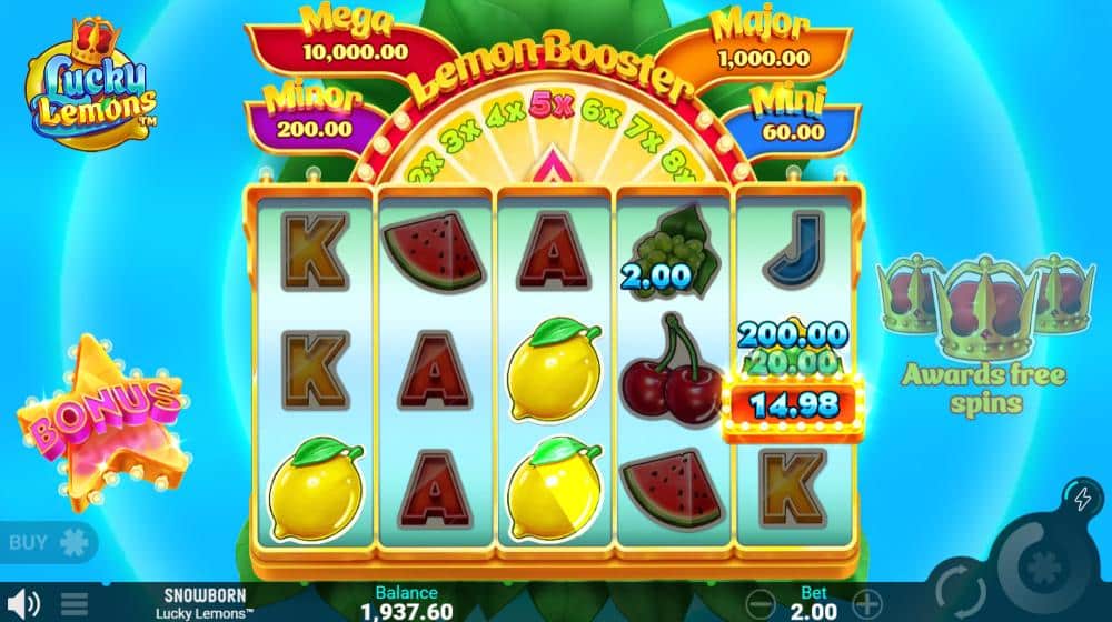 Lucky Lemons demo slot play