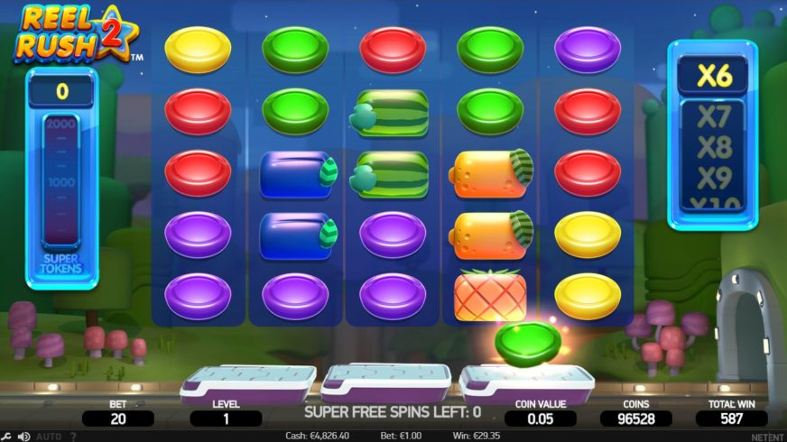 Reel Rush 2 slot screen 7