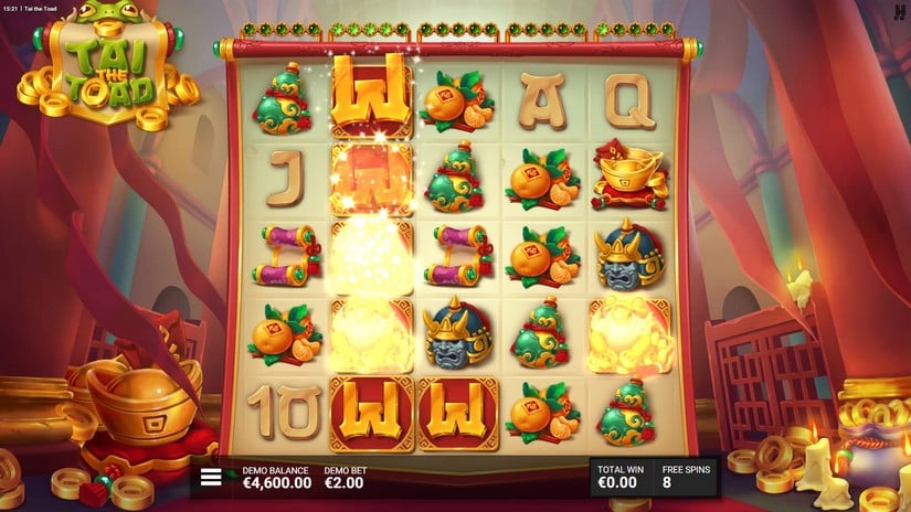 Tai the Toad slot screen 3