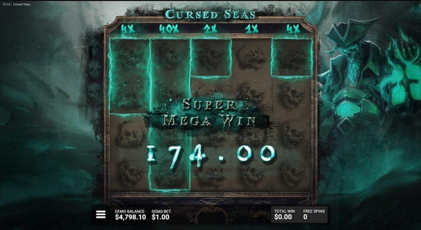 Cursed Seas slot screen 7