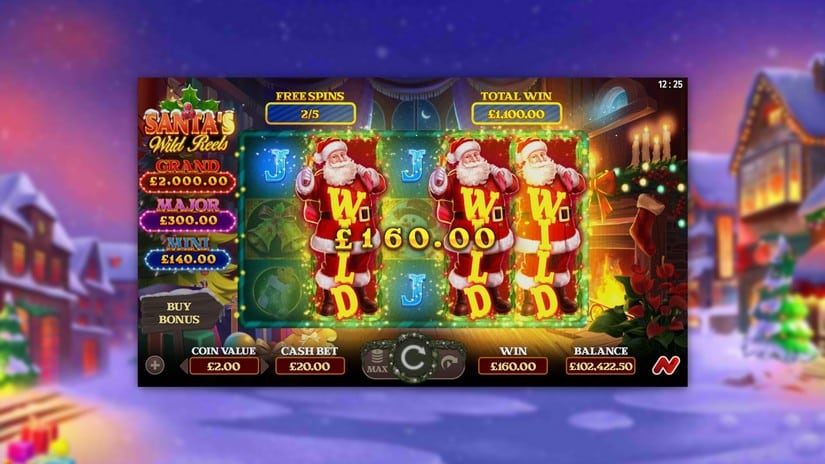 Santa’s Wild Reels slot screen 5