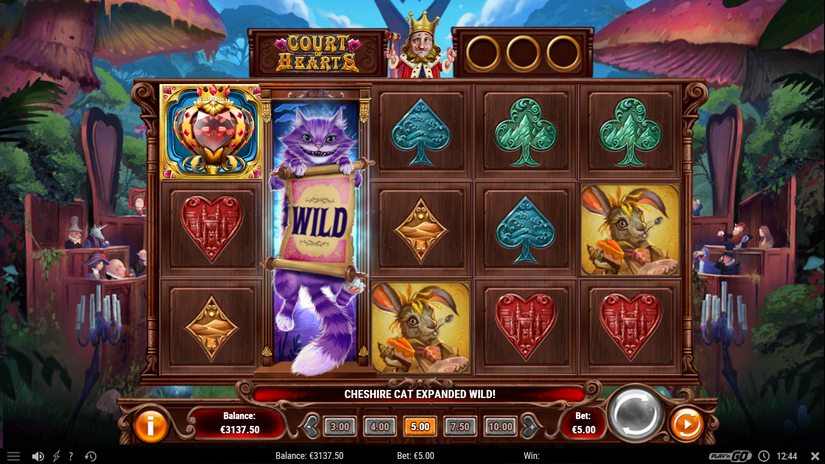 Court of Hearts slot screen 10