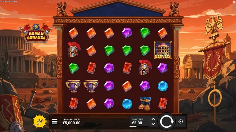 Roman Bonanza slot screen 1