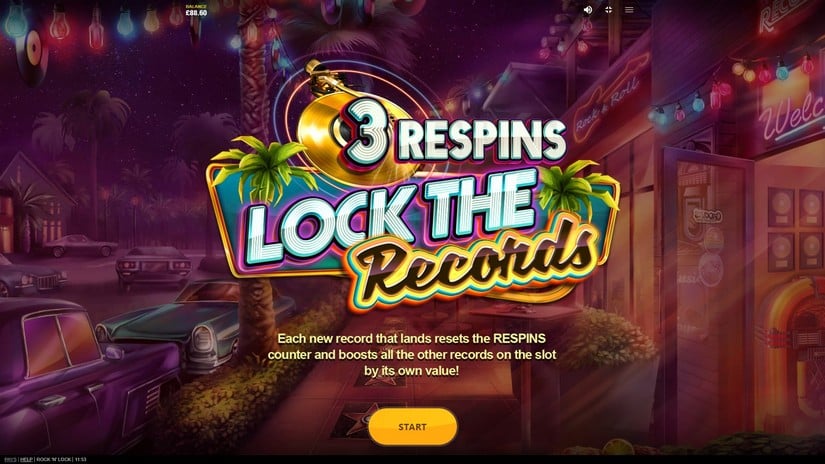 Rock’N’Lock slot screen 5