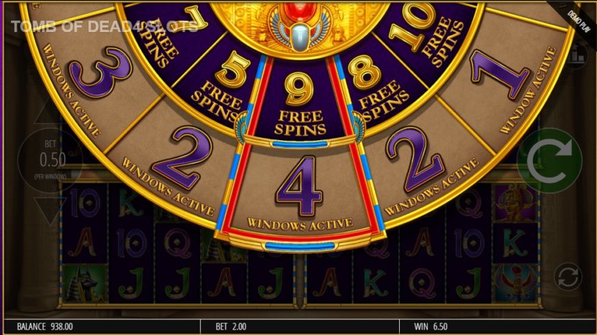 Tomb of Dead Power 4 Slots slot screen 3