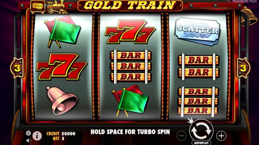Gold Train slot screen 1