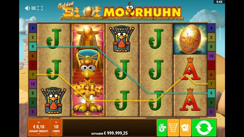Golden Egg of Crazy Chicken slot screen 3