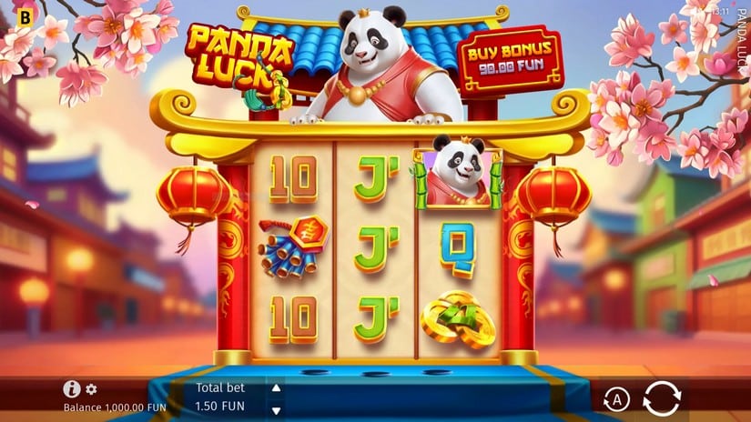 Panda Luck slot screen 1