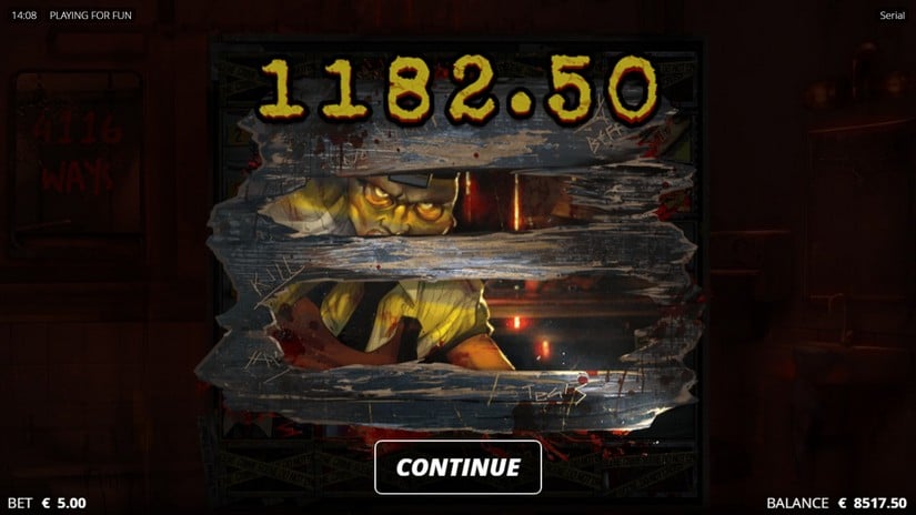 Serial slot screen 8