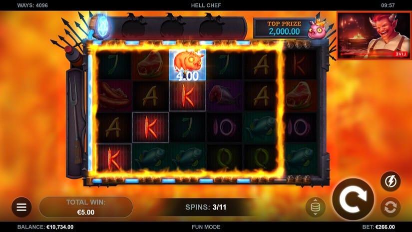 Hell Chef slot screen 3