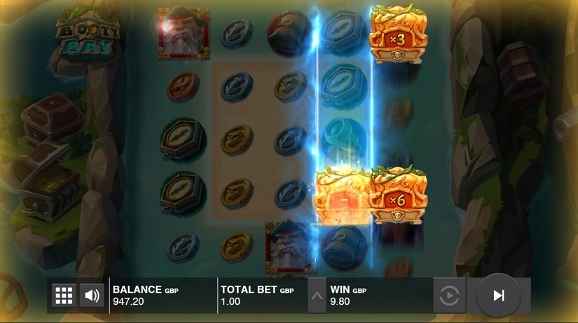 Booty Bay slot screen 4