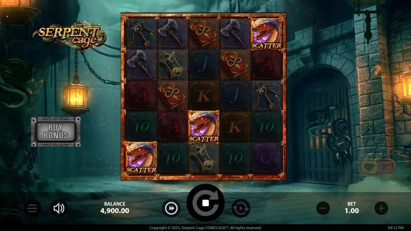 Serpent Cage slot screen 4