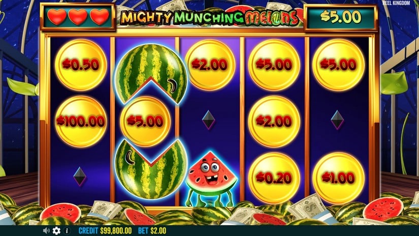 Mighty Munching Melons slot screen 5