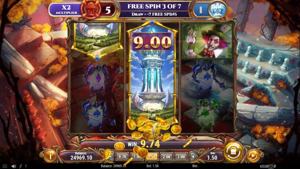 Rabbit Hole RIches slot demo