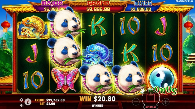 Panda’s Fortune 2 slot screen 3