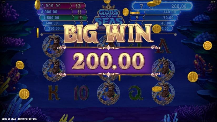 Gods of Seas Triton’s Fortune slot screen 5