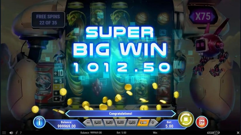 Sparky and Shortz slot screen 5