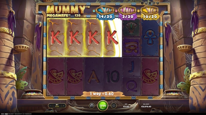 Mummy Megaways slot screen 2