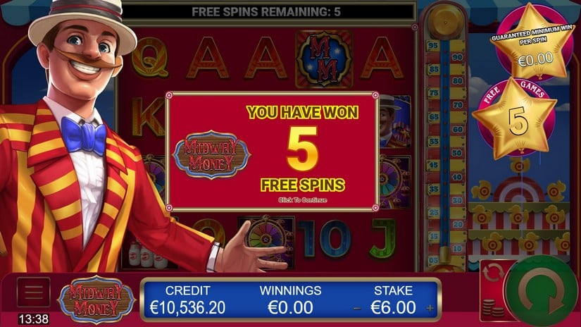 Midway Money slot screen 5