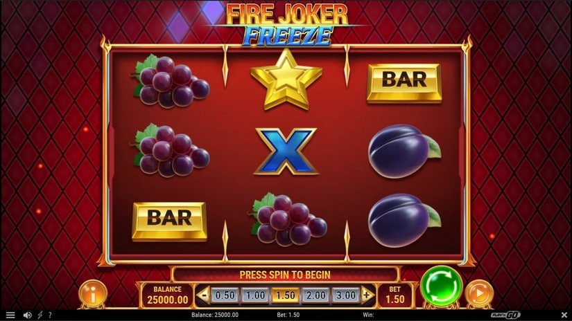 Fire Joker Freeze slot screen 1