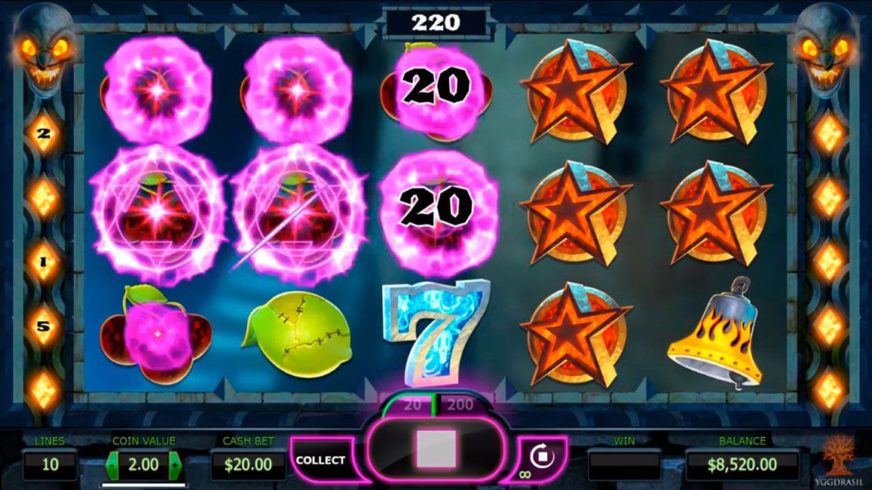 The Dark Joker Rizes slot screen 2