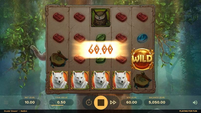 Druids’ Dream slot screen 2