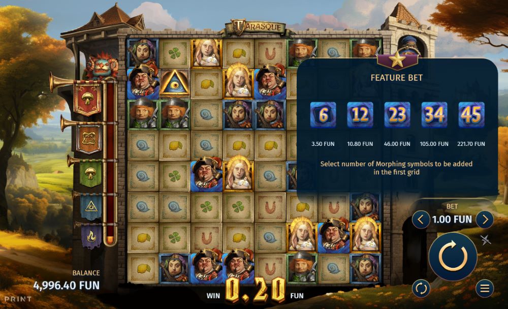 Tarasque feature bet