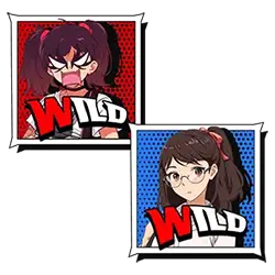 Wild Symbol of Mio and Neko Rock Slot